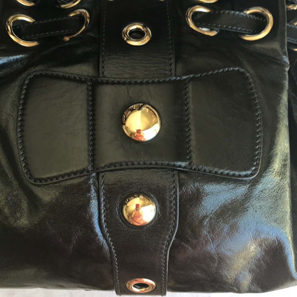 ❤️SOLD❤️Authentic Jimmy Choo Ramona Stud Black Leather bag - Picture 16 of 16